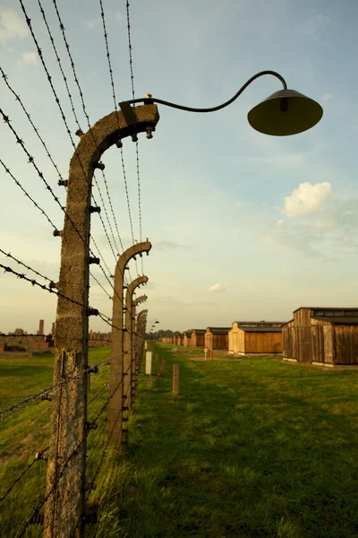 Koncentrační tábor Auschwitz-birkenau — Stock fotografie
