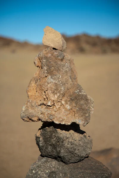 Pilha de pedra de equilíbrio — Fotografia de Stock