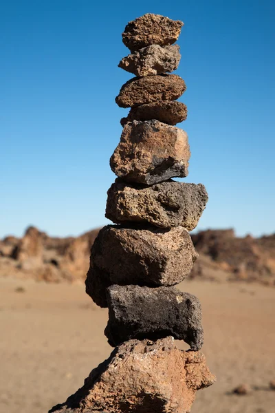 Balancing Stone Pile — Stock Photo, Image