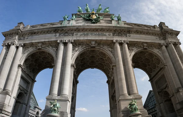 O Arco do Triunfo em Bruxelas — Fotografia de Stock