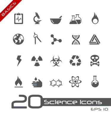 Science Icons // Basics clipart