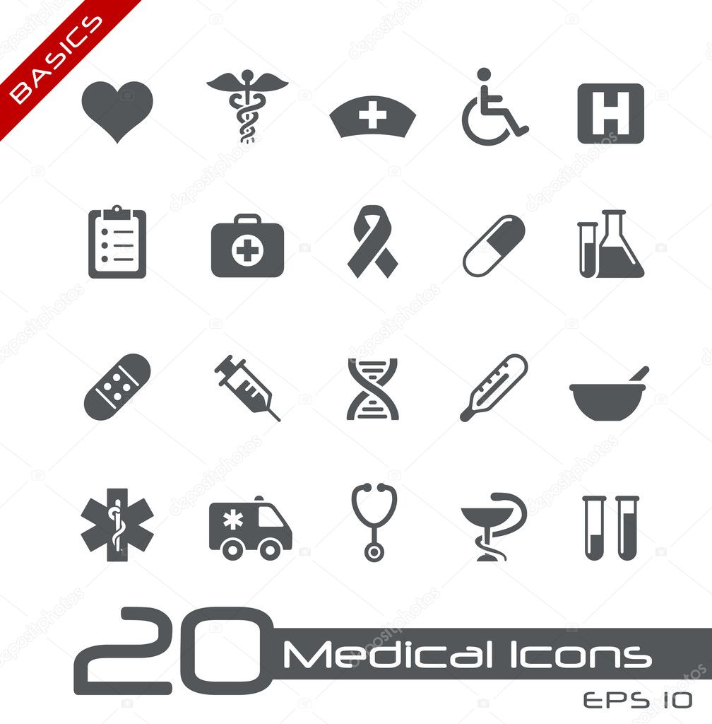Medical Icons // Basics
