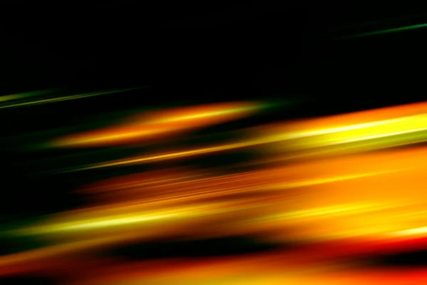 Versnelling snelheid beweging op de nacht weg — Stockfoto