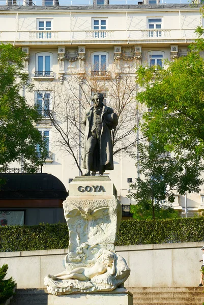 Historisches Denkmal des großen Künstlers goya — Stockfoto