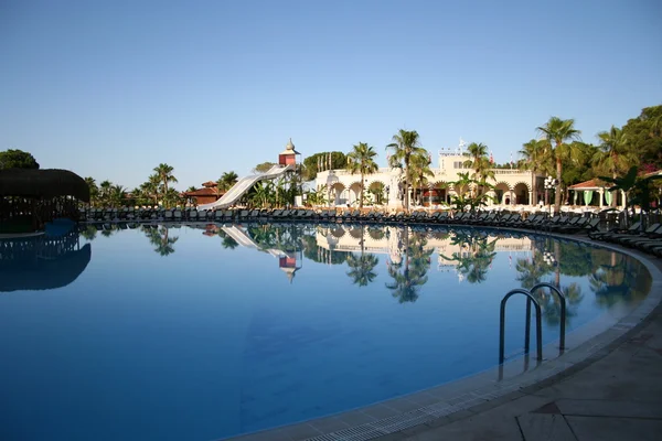 Resort pool in Turkey hotel