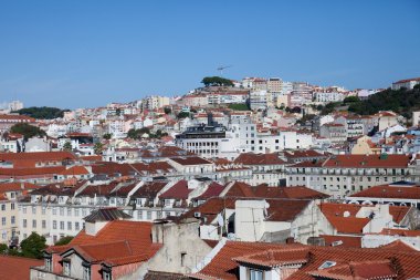 Lizbon baisha kuş görünümü Panoraması