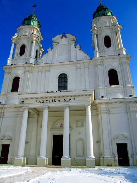 Heiligdom, de basilica van de Maagd Maria in chelm — Stockfoto