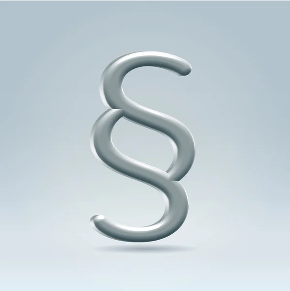 Section mark icon — Stock Vector