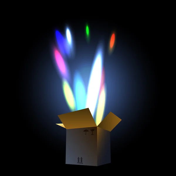 Boîte magique — Image vectorielle