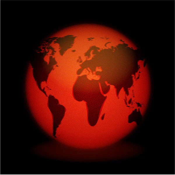 바구니 공으로 세계 — 스톡 사진