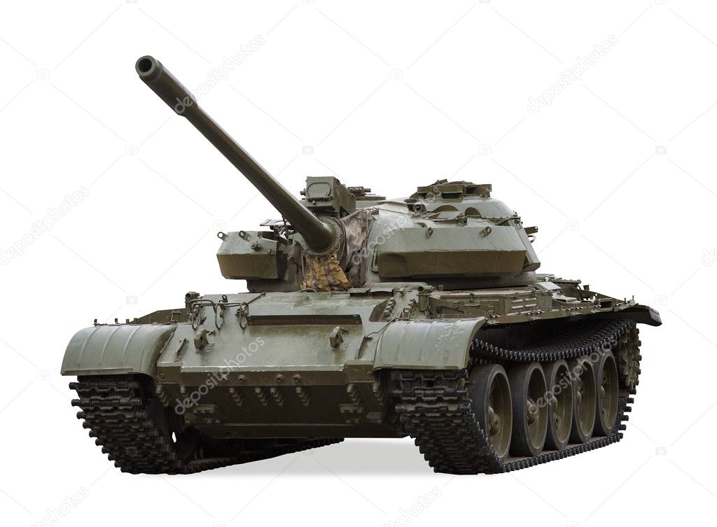 T-55 Old Main Battle Tank, Russia