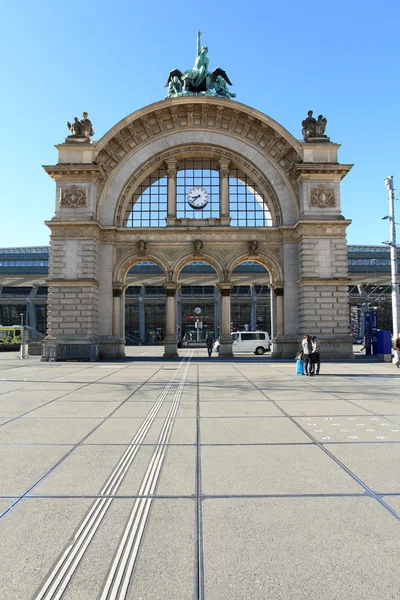 Estação Ferroviária de Lucerna em Swizerland — Fotografia de Stock