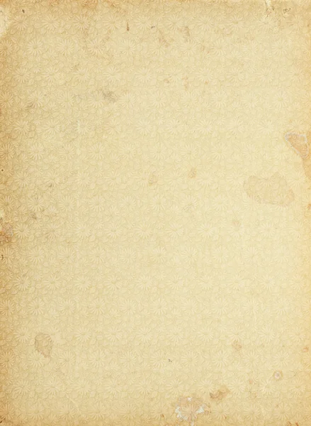 Vintage bloemmotief papier — Stockfoto