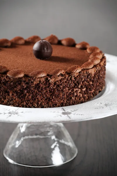 Kue coklat yang lezat — Stok Foto