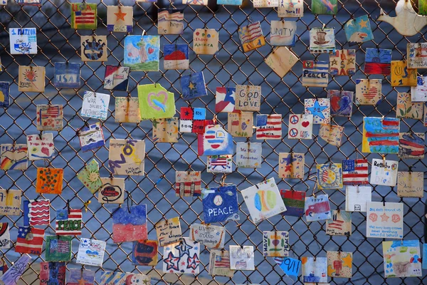 Tiles for America - Memorial in New York for Tiles for America — Stock Photo, Image