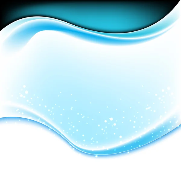 ベクトルの青い線の抽象的な背景 — ストックベクタ