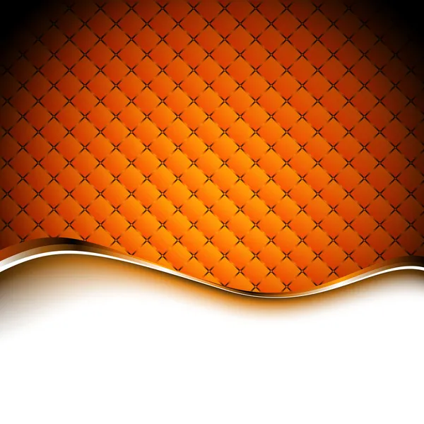 抽象的なオレンジ色の背景。ベクトル イラスト — ストックベクタ
