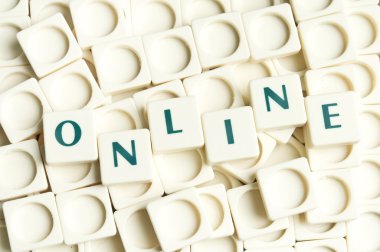 online kelime leter parçaları tarafından yapılan