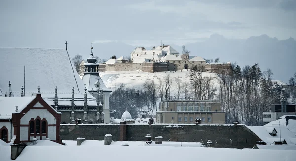 Cetatuia 堡垒，布拉索夫 — 图库照片