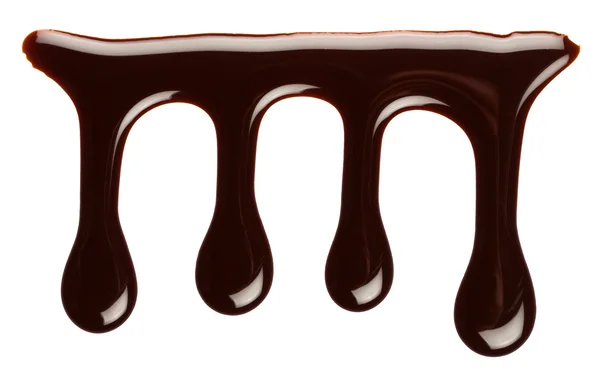 Schokoladentropfen — Stockfoto