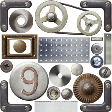 Metal details clipart