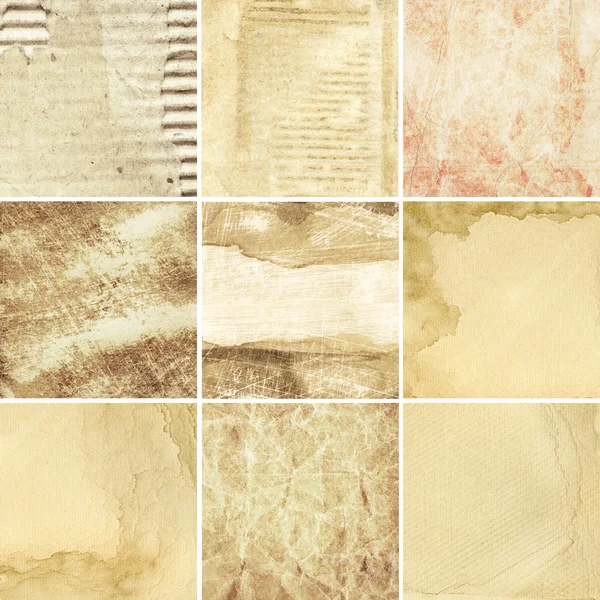 Текстуры бумаги — стоковое фото