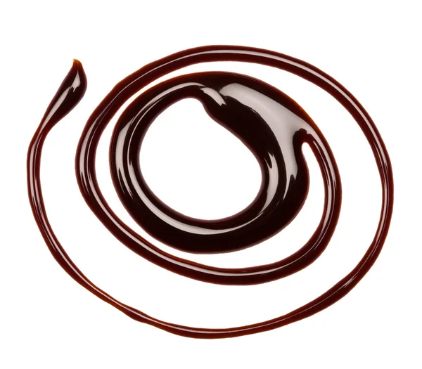 Cioccolato vortice — Foto Stock