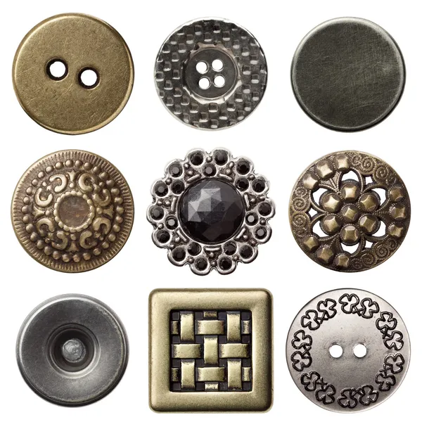 Vintage düğmeleri — Stok fotoğraf