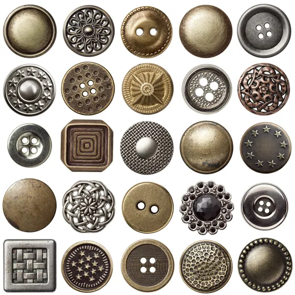 Vintage κουμπιά — Φωτογραφία Αρχείου