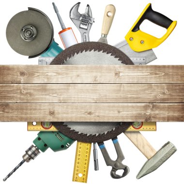 Construction tools clipart