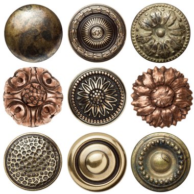 Vintage buttons clipart