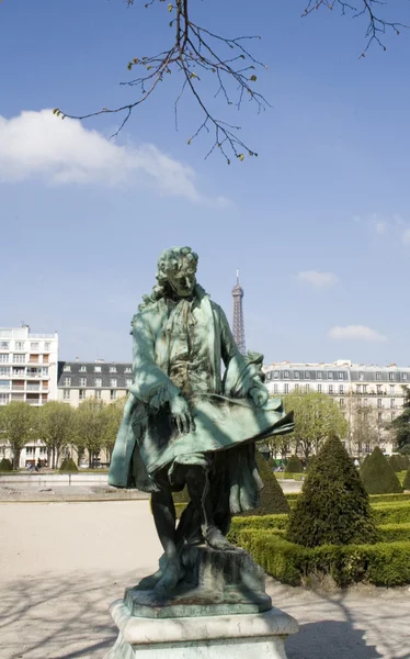 Άγαλμα στο Παρίσι — Φωτογραφία Αρχείου