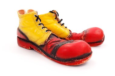 Clown shoes clipart