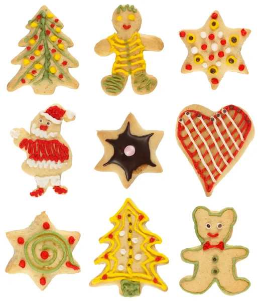 Raccolta biscotti di Natale — Foto Stock
