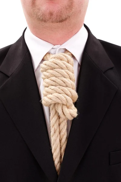 Akasztófa kötél nyakkendő — Stock Fotó