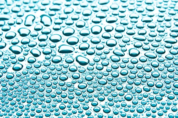 Piękne krople wody — Zdjęcie stockowe