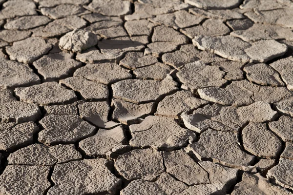 Cracked lifeless soil — Stock Photo, Image