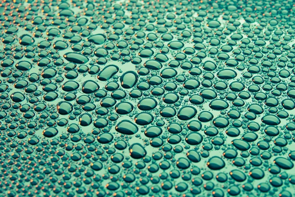 Lindas gotas de água — Fotografia de Stock