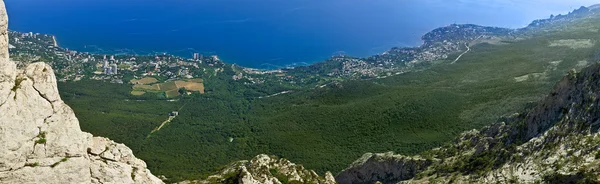 stock image View of the sea-coast