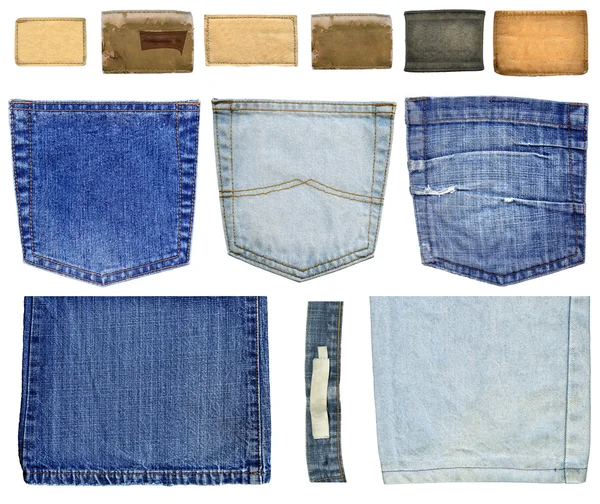 Колекція джинсів — стокове фото