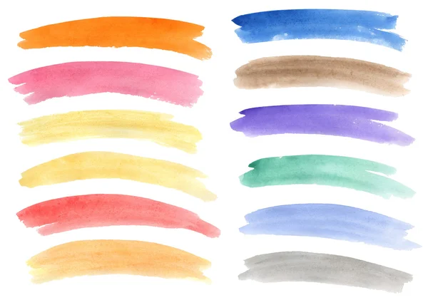 Watercolor banners set — Stock Photo, Image