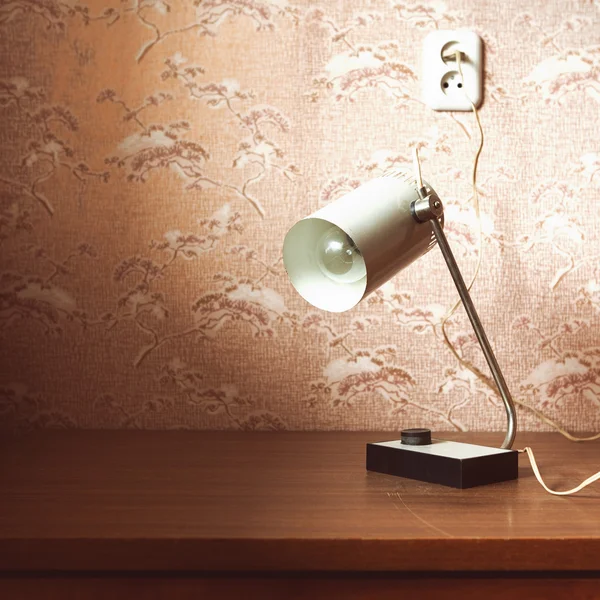 stock image Old-fashioned desk lamp