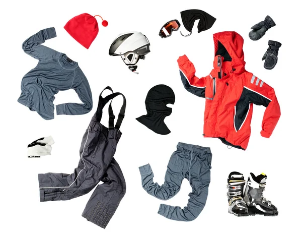 Child skier's clothing — Stock Photo, Image