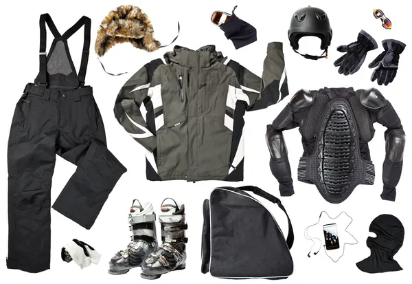 Male skier clothing — Stock Photo, Image