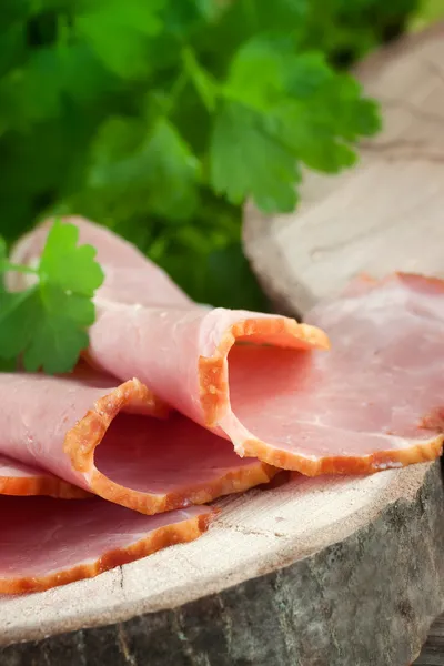 Färskt griskött skinka — Stockfoto