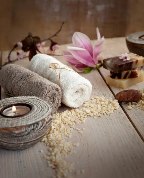 stock image Natural spa setting