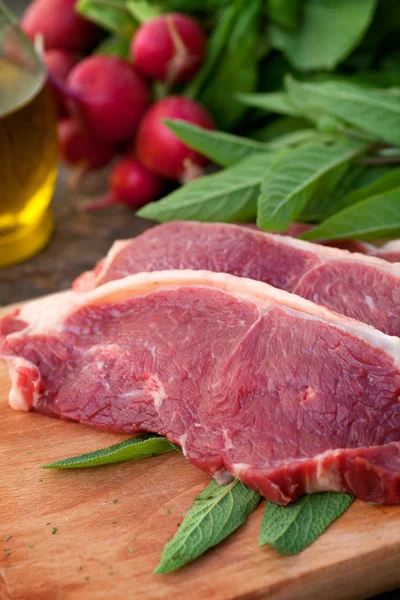 Carne cruda — Foto de Stock