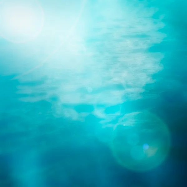 Bokeh yaz deniz arka plan — Stok fotoğraf