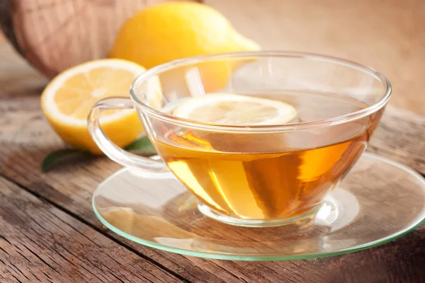 Lemon fruit tea — Stock Photo, Image