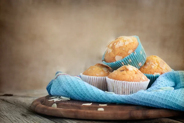 Deliciosos muffins — Fotografia de Stock